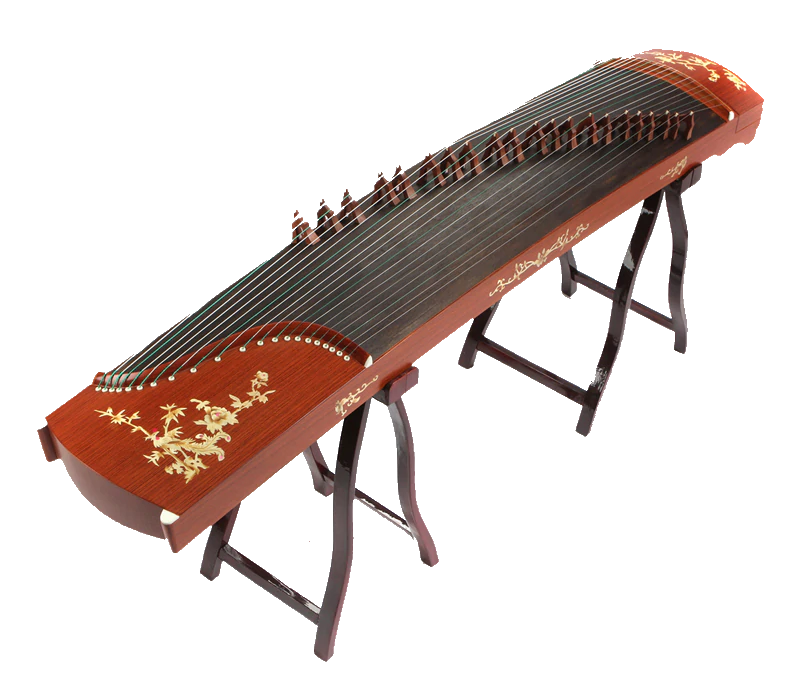 Chinese zither type instrument, the Zheng, or Guzheng.