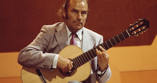 Julian Bream, classical guitar, 1933-2020,