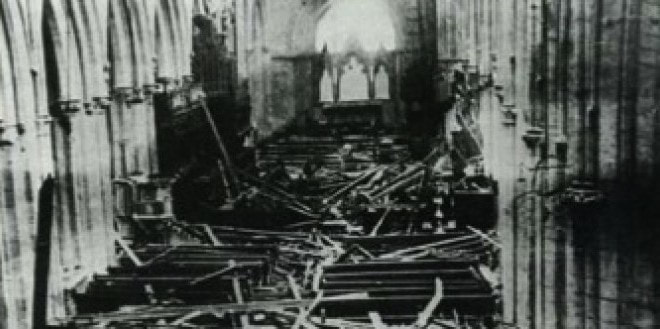 llandaff cathedral destroyed