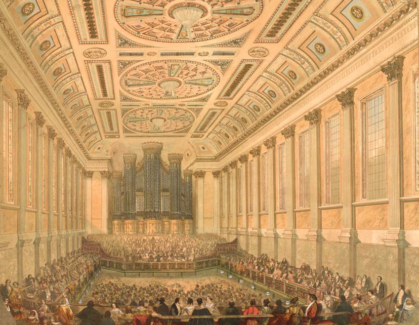 Birmingham Town Hall, England, inerior, Willis, Organ,