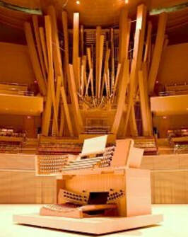 Organ of Walt Disney Concert Hall, Los Angeles, Calidornia, 